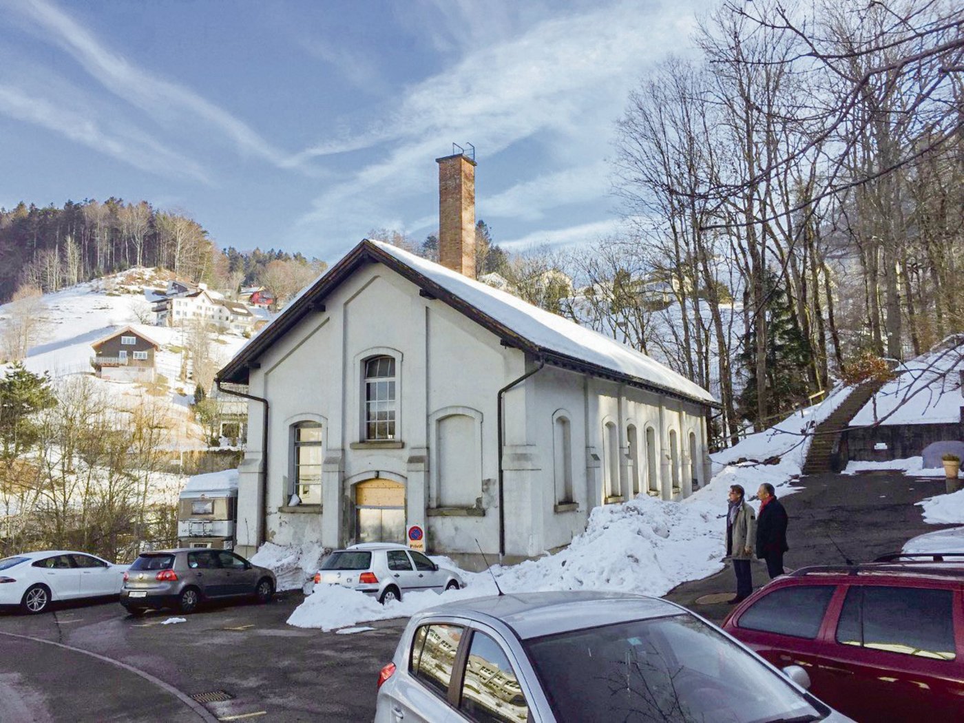 In Heiden AR steht der ehemalige Schlachthof seit 2017 leer. Nun soll das Gebäude dank dem Schaumetzgereiprojekt wieder seinem ursprünglichen Zweck dienen.(Bild zVg)