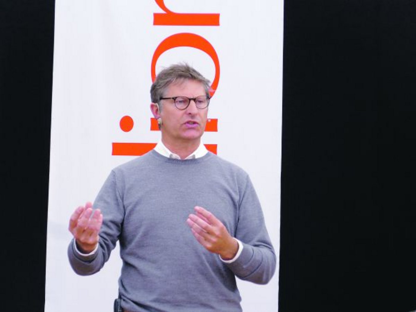 Vernetzte Intelligenz auf dem Betrieb ist der Fokus von Karl-Heinz Krudewig, dem Marketingchef von 365 Farmnet. (Bild akr)