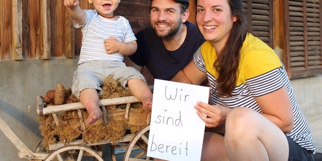 Mit der Kampagne sollen hofsuchende Familien ein Gesicht erhalten. (Bild Kleinbauern-Vereinigung)