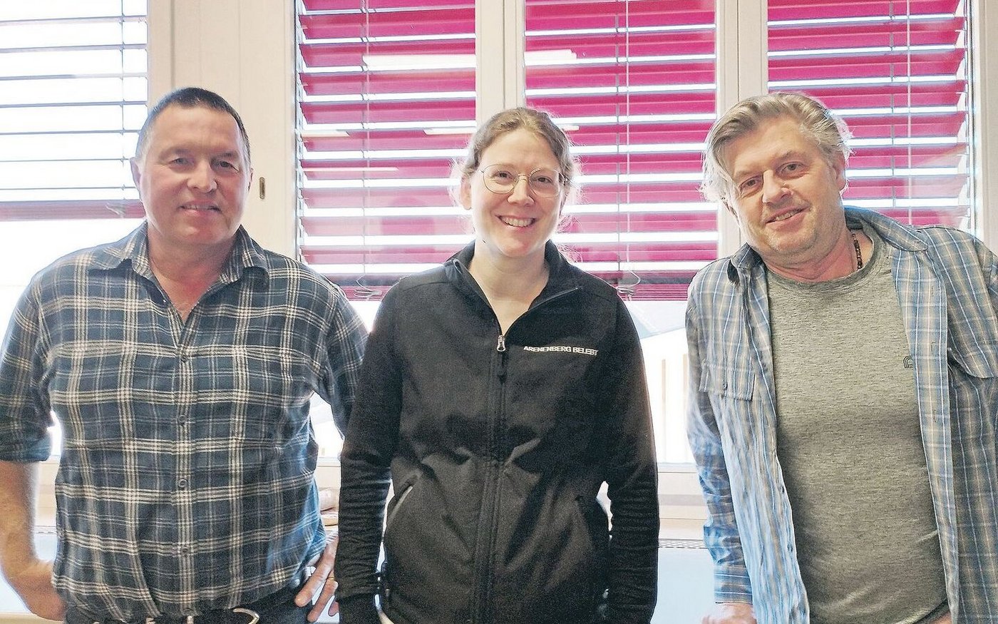 Jörg Streckeisen ist Obmann des Bio-Obstbaurings Ostschweiz, Anja Ackermann Beraterin für den Bio-Obstbau am Arenenberg und Franco Weibel Berater am Ebenrain (v. l.).