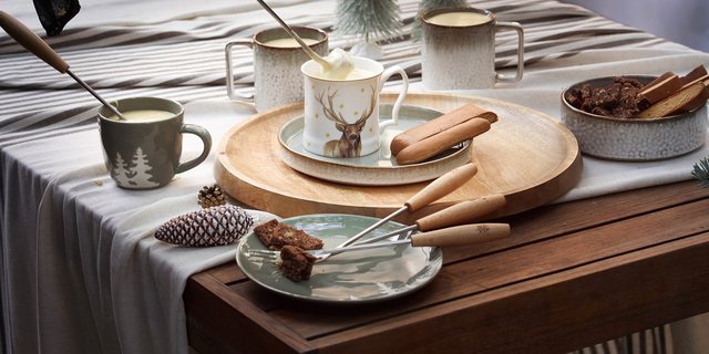 Das Tassenfondue bietet eine gute Alternative zum herkömmlichen Caquelon. (Bild Migros Genossenschaftsbund)