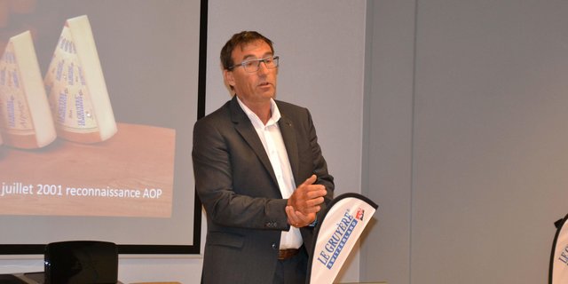 Der Direktor Philippe Bardet von der Sortenorganisation Le Gruyère AOP Switzerland, ist zufrieden mit den Entwicklungen. (Bild pf)