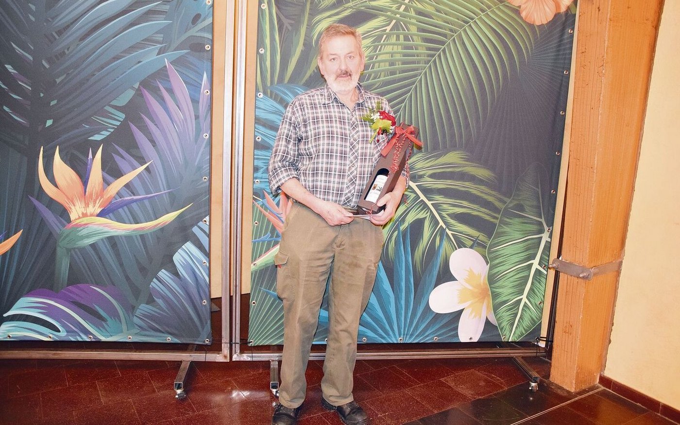 45 Jahre im Dienste: Hans Ramseier, Eggiwil.