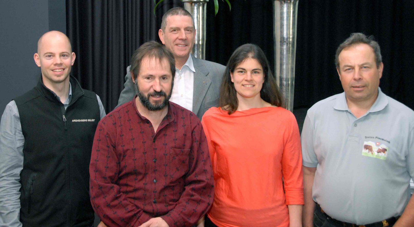 Der Vorstand des Vereins IG Neue Schweizer Kuh. (Bild hja)