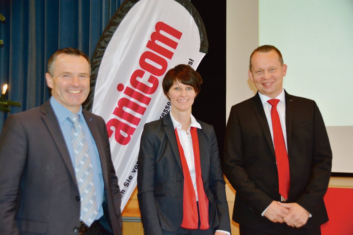 Führten durch die Tagung: Präsidentin Tanja Müller und Leiter Zentralschweiz Christian Probst.(Bild aem)