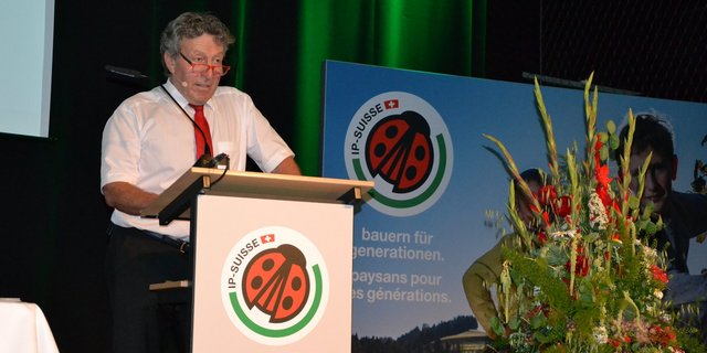 Der Präsident Andreas Stalder, führte souverän durch die Versammlung.