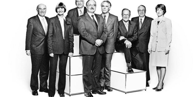 Die USM-Haller-Büromöbel wurden unter anderem auf dem Bundesratsfoto von 2005 verewigt. Ihr Erfinder Hans Haller war als Architekt weltbekannt. 