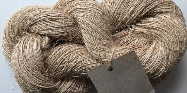 So sieht das Bananengarn aus. (Bild Hochschule Luzern)