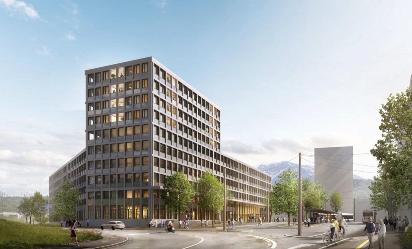 Geplantes Verwaltungsgebäude soll nicht in Holz gebaut werden.