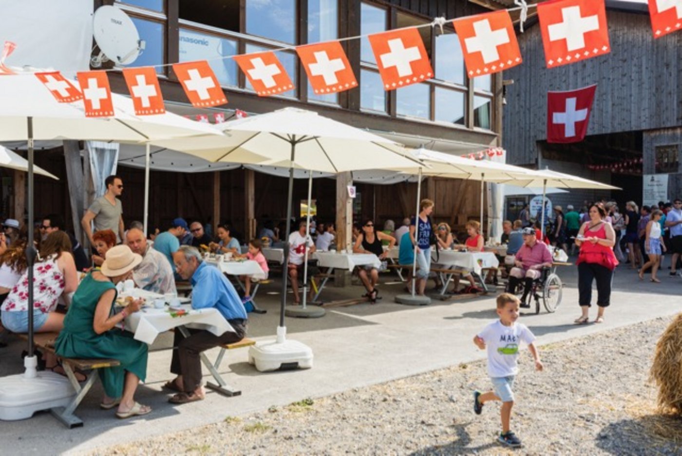 Der 1.-August-Brunch ist ein Erlebnis für Gross und Klein. (Bilder SBV)