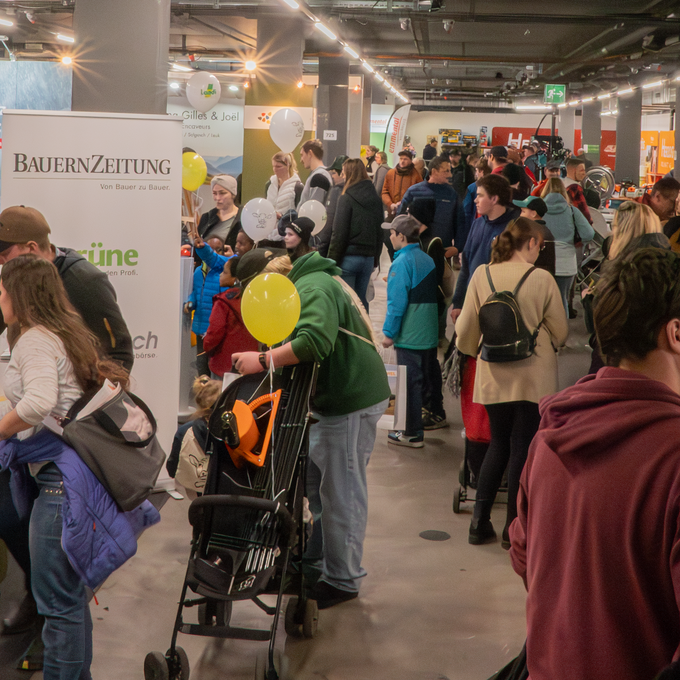 Gross und Klein, Alt und Jung: Der Besuch der Agrimesse ist für viele ein Highlight. 