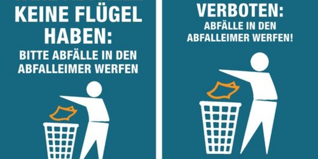 Das Plakat links wirkt gemäss IGSU besser als das rechts. (Bild: zVg)