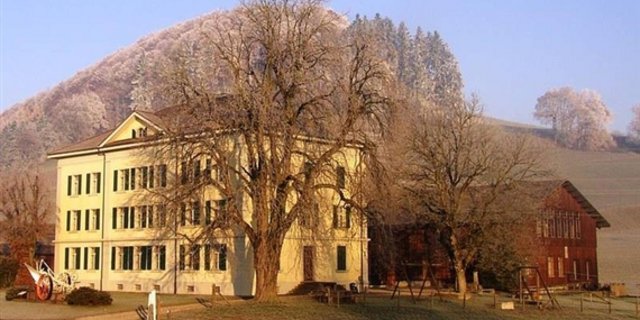 Das Gebäude des Agrarmuseums Burgrain. (Bild zVg)