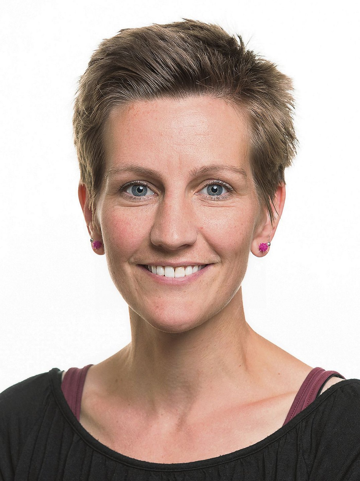 Sabrina Imfeld: Die Fachfrau für Schweinehaltung arbeitet als Lehrerin und Beraterin am BBZN Hohenrain.  (Bild BBZN)