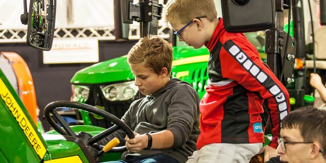 An der Agrama wirds weniger grün: Die John Deere-Traktoren werden 2020 fehlen. (Bild pd)