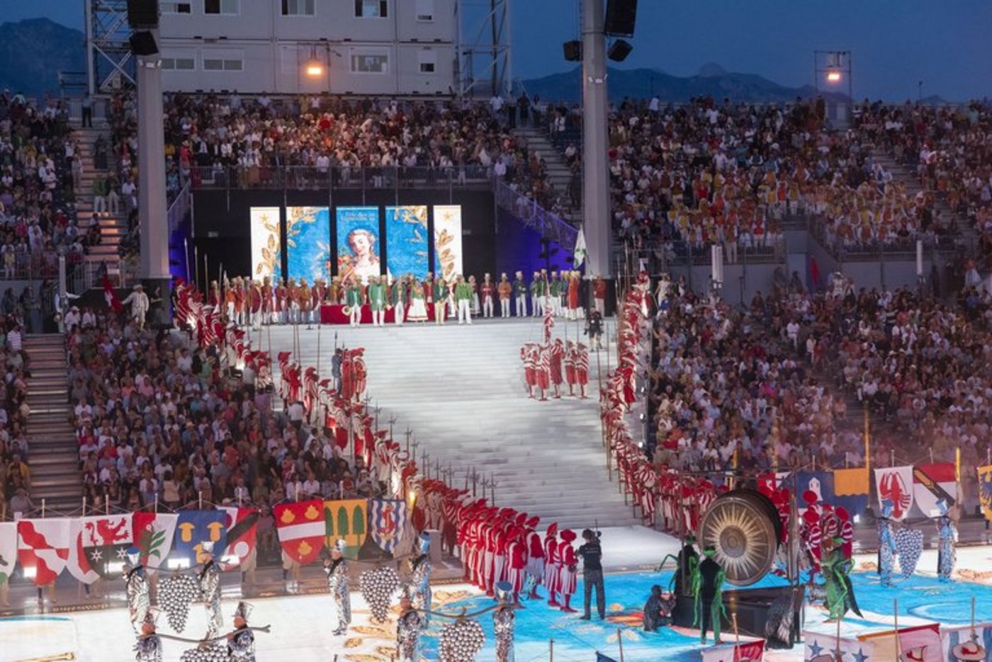 Die Kürung fand während des ersten Spektakels statt. (Bild Fête des Vignerons)