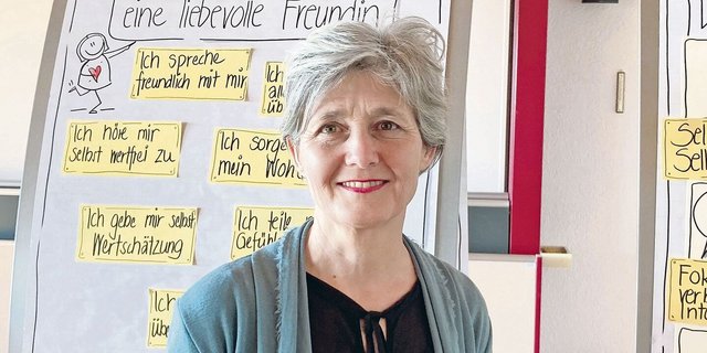 Susanna Vogel-Engeli erläuterte in ihrem Referat das Potenzial von Frauenfreundschaften.