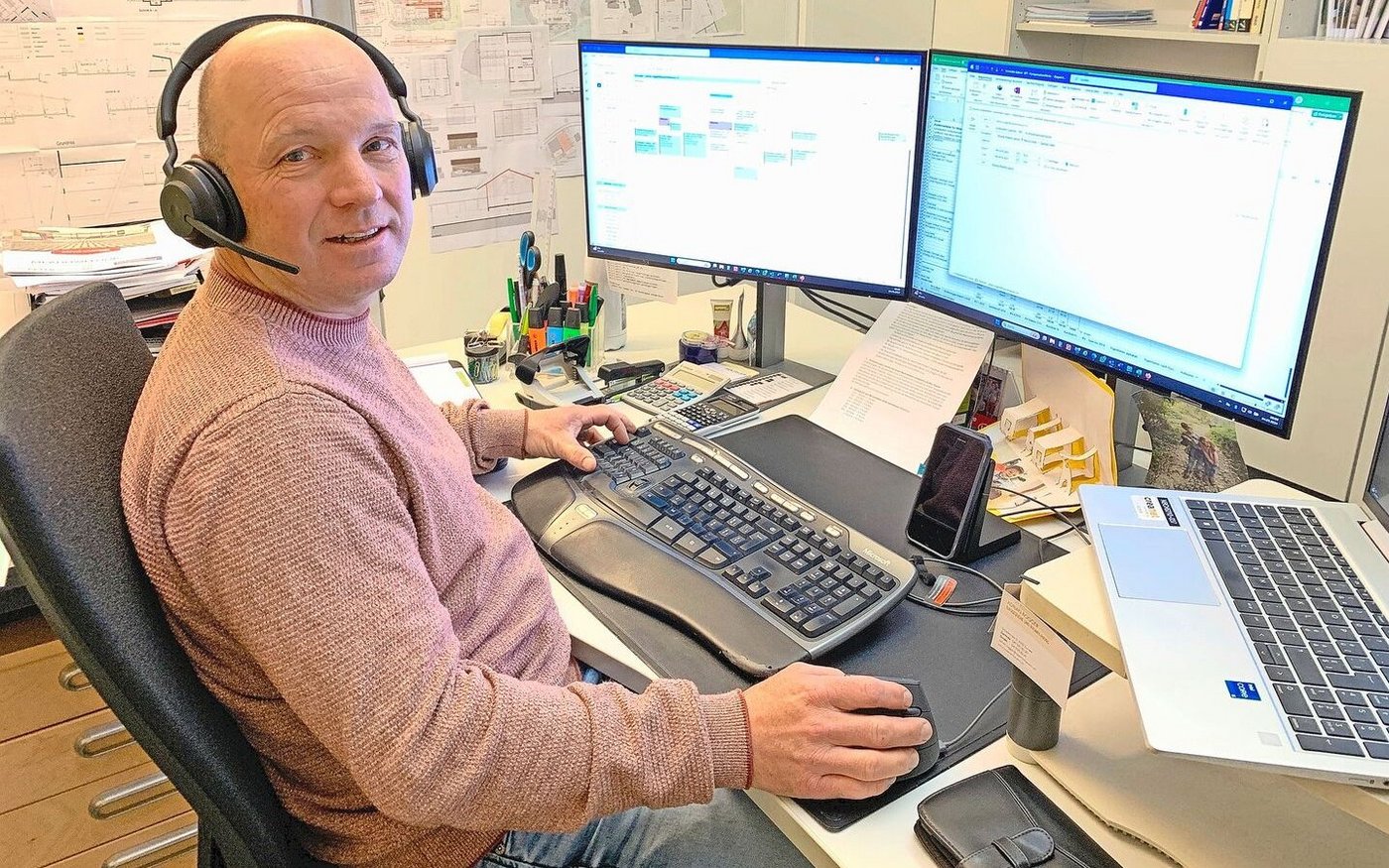 LBV-Bauberater Adrian Rogger hat derzeit sehr viele Abklärungen für Bauprojekte zu erledigen. 