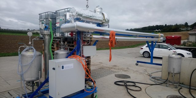 Die Pilot-Biogasanlage soll ab 2021 in Betrieb genommen werden. (Bild Grangeneuve, zVg)