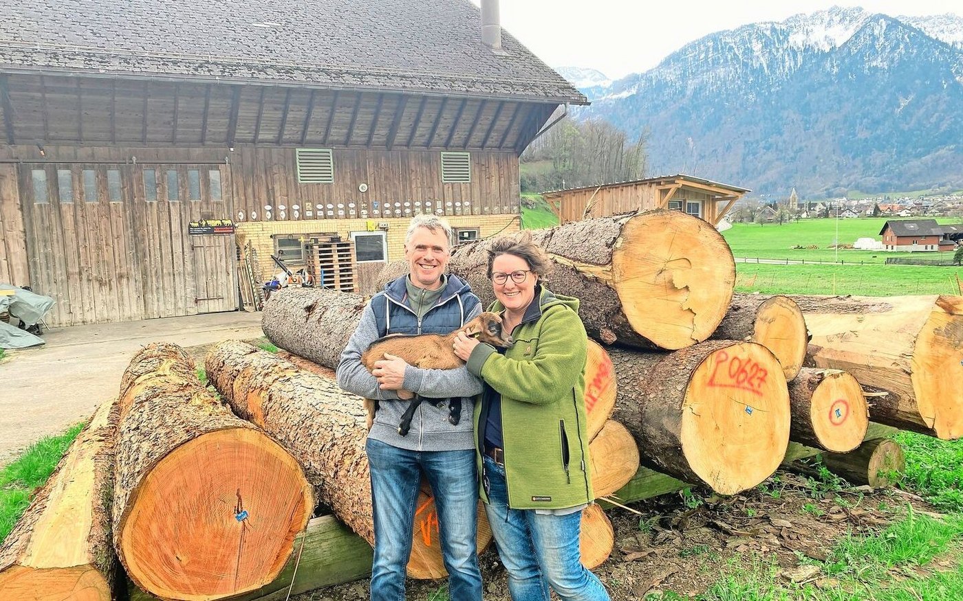 Barbara und Erwin Schirmer: Der Landwirt wird in ihrer Kolumne jeweils nur «mein Bauer» genannt.