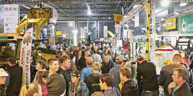 Viele Besucher(innen) an einer früheren Ausgabe der Agrimesse. Christoph Studer hofft, dass dieses Jahr das Publikum wieder zahlreich nach Thun kommen wird.