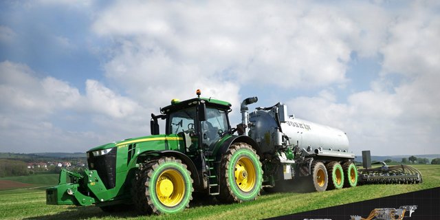 Die Marke John Deere ist auch 2021 gut auf Kurs. (Bild zVg)