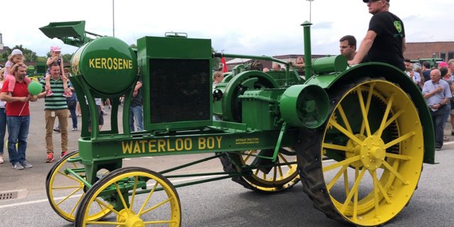 Der Waterloo Boy war der erste John Deere Traktor. (Bild Jasmine Baumann)