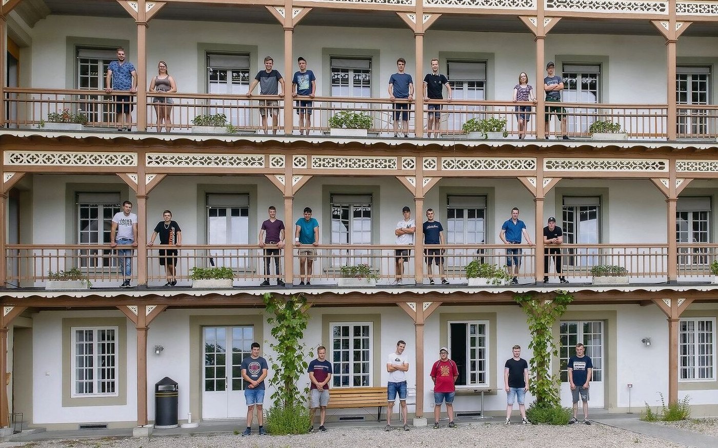 Die Landwirtinnen und Landwirte EFZ der Klasse 3C. 