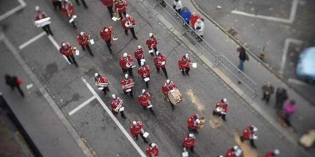 Wegen dem Umzug brauchen die Verkehrsteilnehmer in der Stadt St. Gallen eine Portion Extra-Nerven. (Bild Flickr / Franz Friedrich)