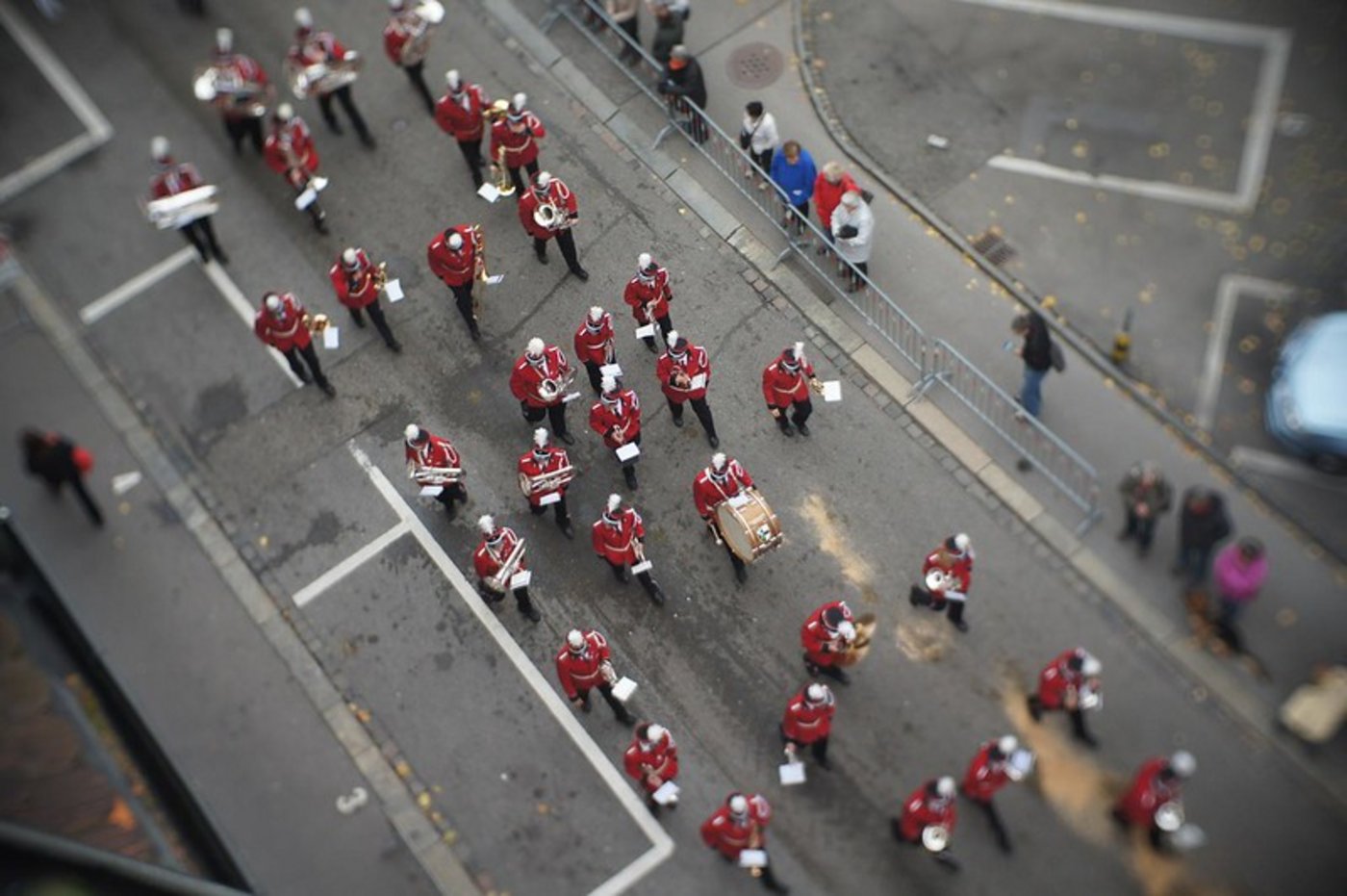 Wegen dem Umzug brauchen die Verkehrsteilnehmer in der Stadt St. Gallen eine Portion Extra-Nerven. (Bild Flickr / Franz Friedrich)