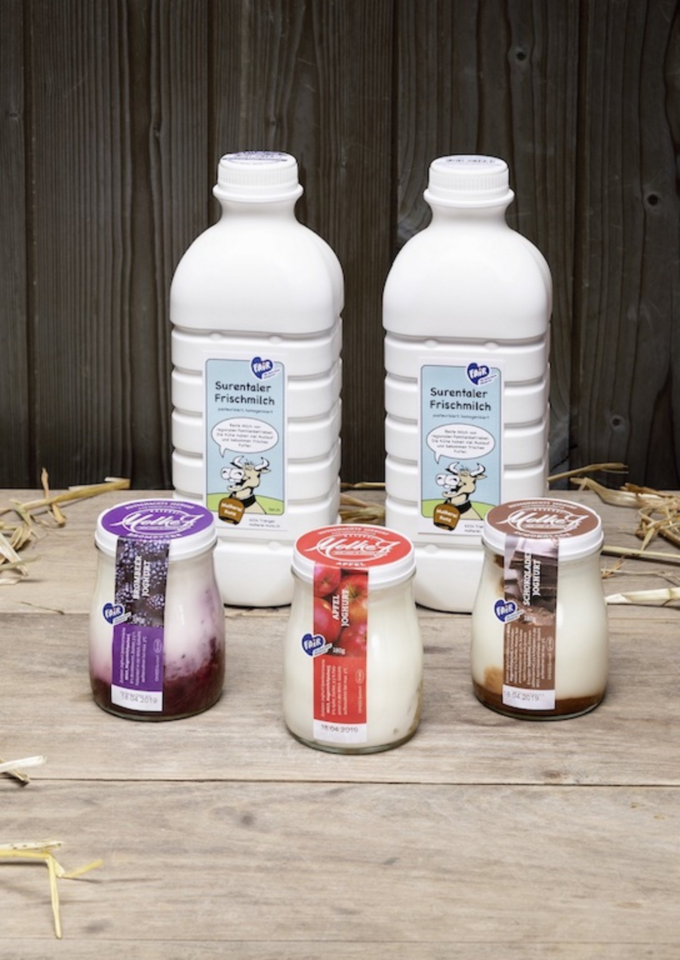 Das Gütesiegel "FAIR" soll einen fairen Preis für die Milchproduzenten garantieren. (Bild zVg)