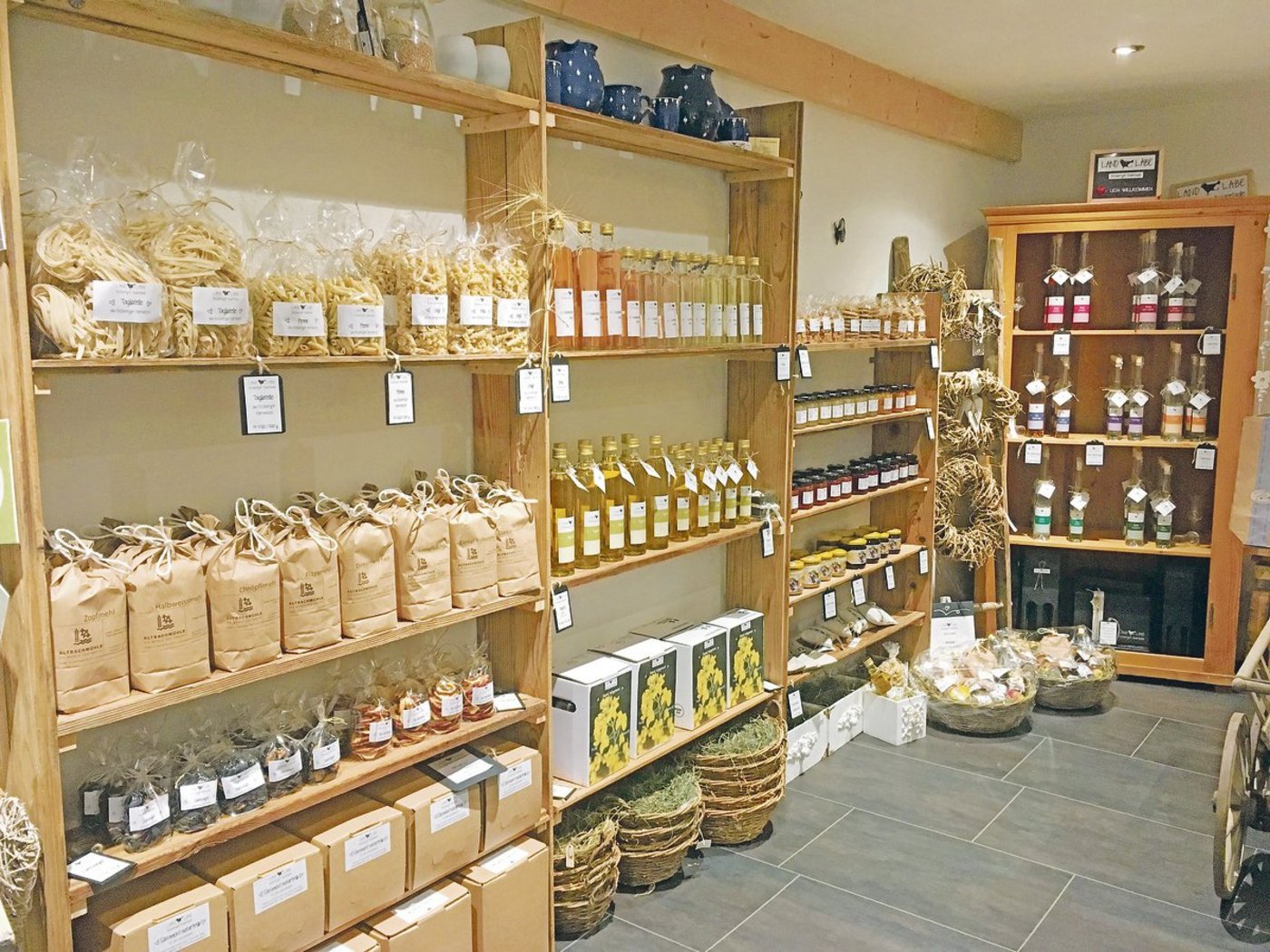 Professionell: Hofladen von Familie Märki, Bözberg. (Bilder zVg)