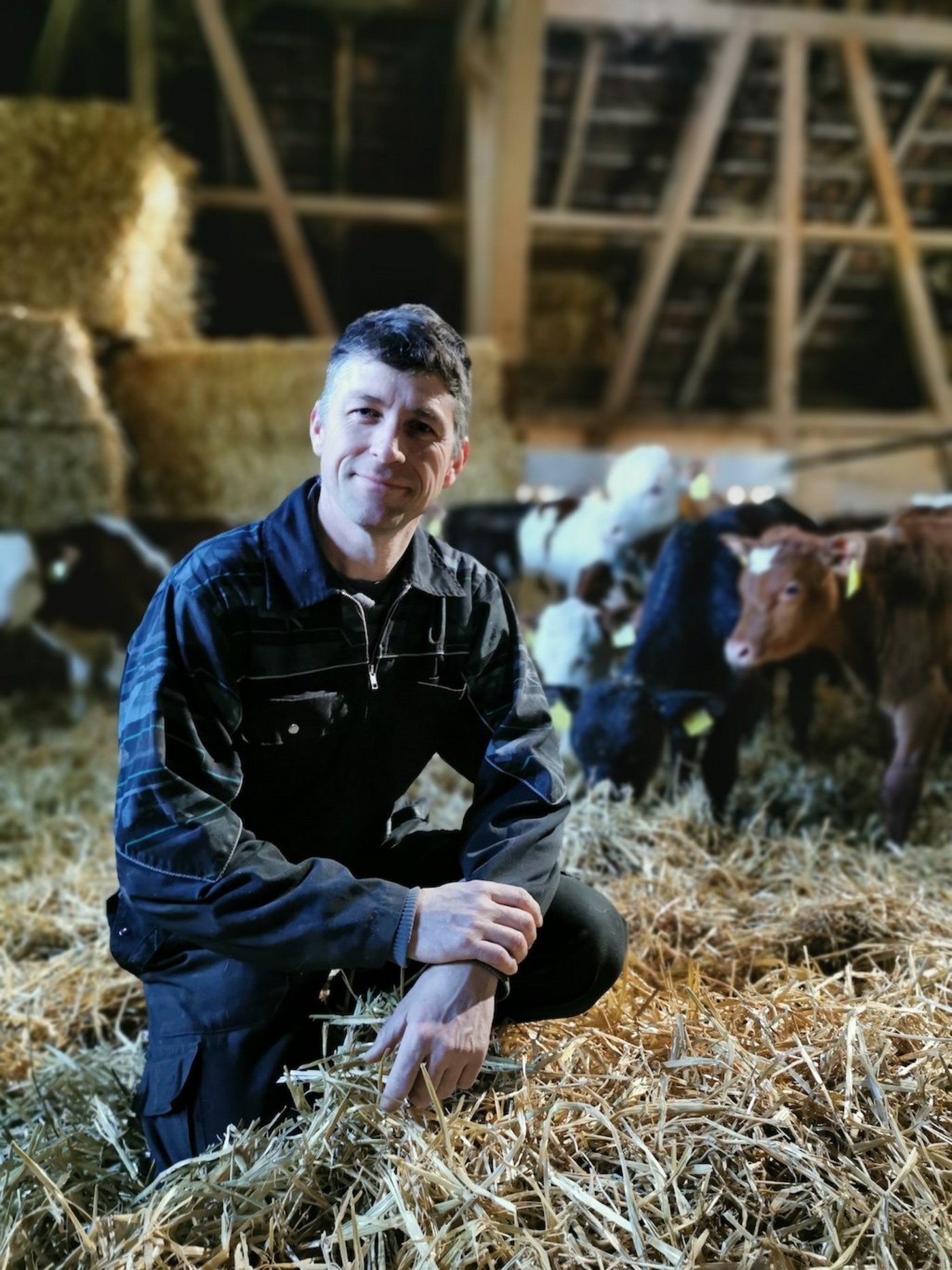 Der Landwirt Benjamin Affolter weiss, wie sich das Coronavirus anfühlt. Er hat die Erkrankung gut überstanden. (Bild zVg)