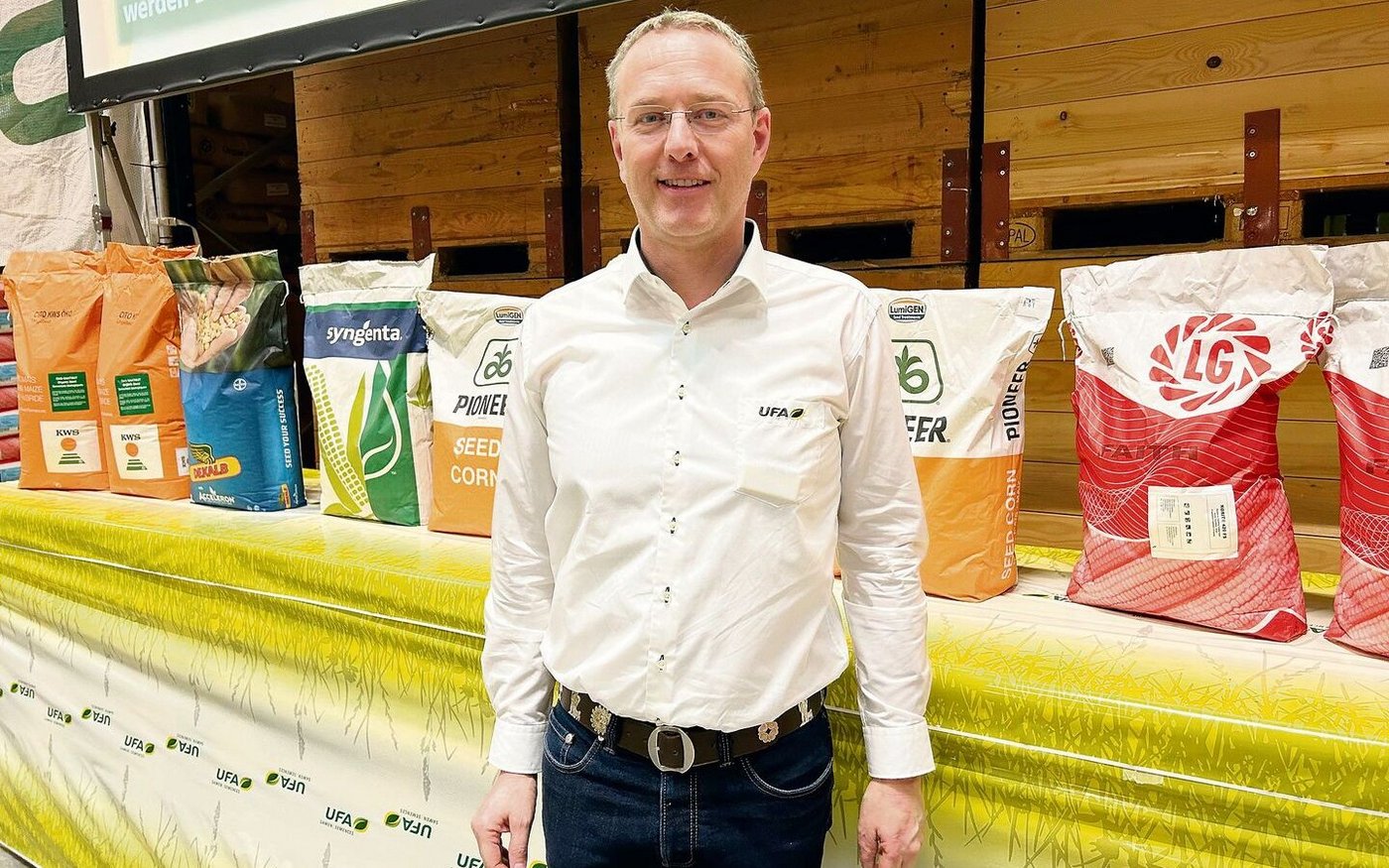 Jürg Jost informierte über die Saatgutverfügbarkeit.