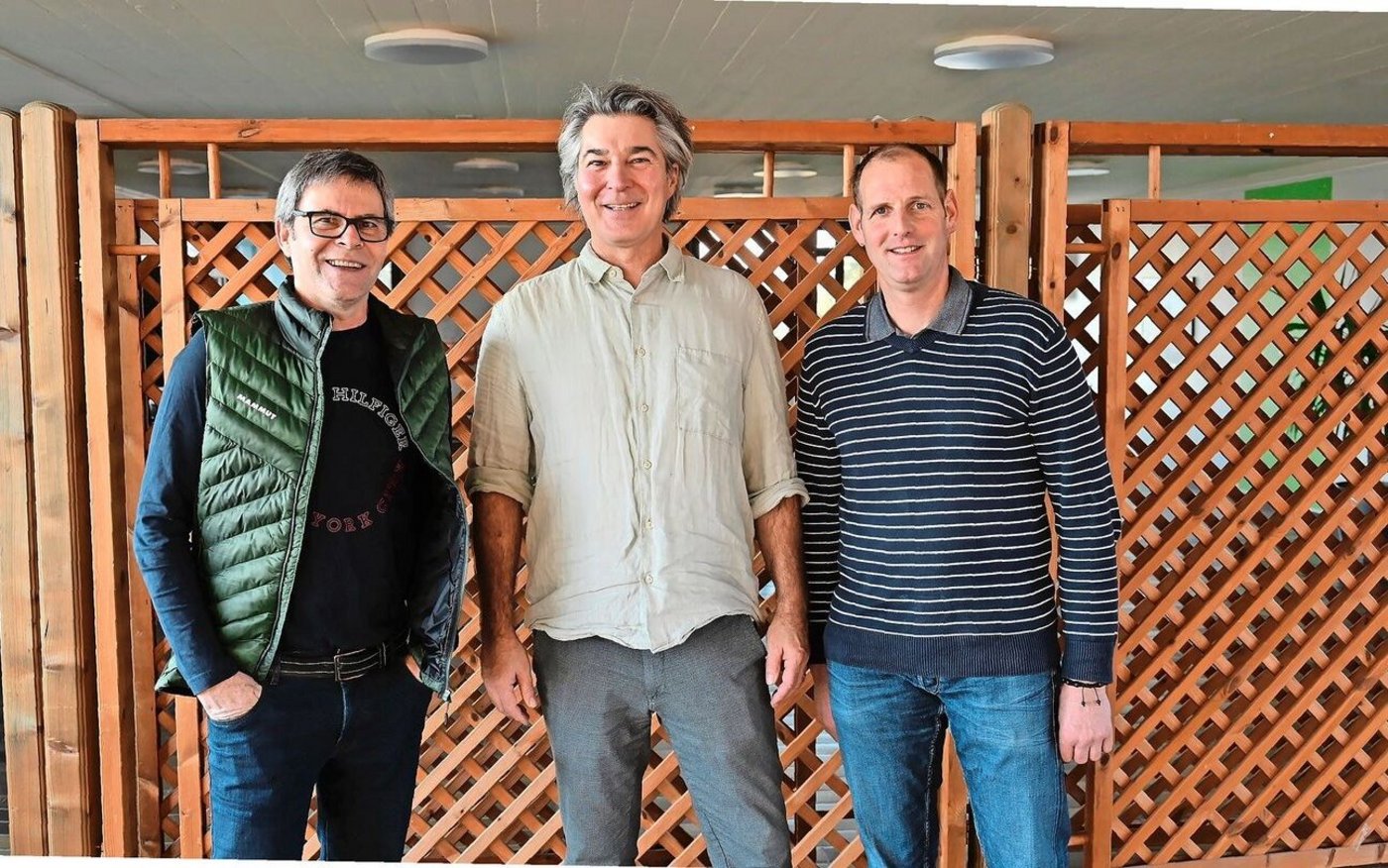 Martin Keller, Andreas Keiser und Präsident Raphael Sutter (v. l. n. r.), führten durch die Wintertagung.