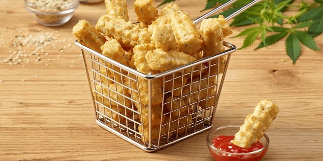 Hanf gilt als Superfood und macht die Kartoffel-Häppchen von Frigemo zum Trend-Produkt. (Bild frigemo)