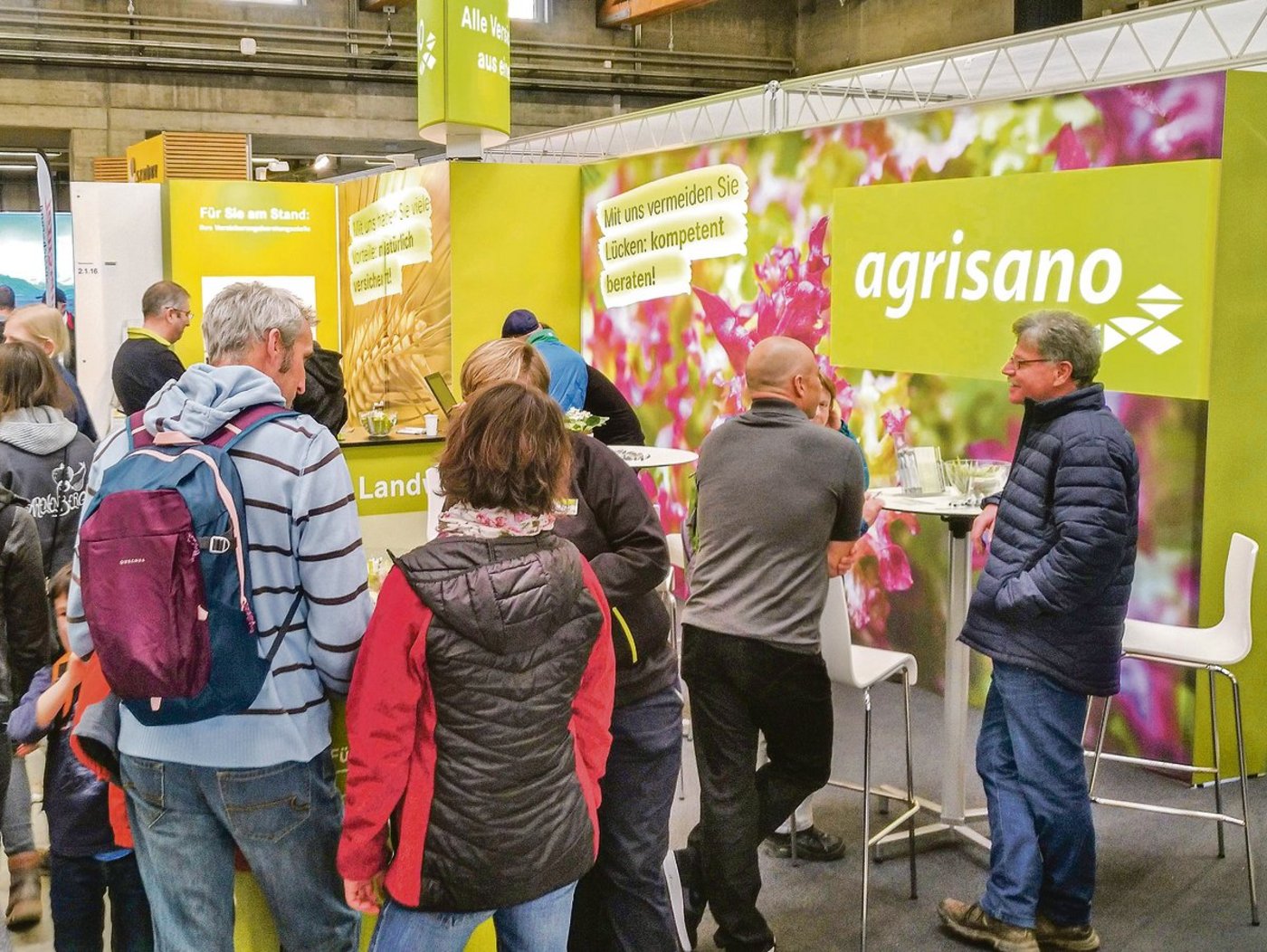 Von 100 Prämienfranken verwendet die Agrisano lediglich 0,18 Prozent für Werbung. Mit diesem Betrag unterstützt sie zahlreiche landwirtschaftliche Anlässe. (Bilder zVg)