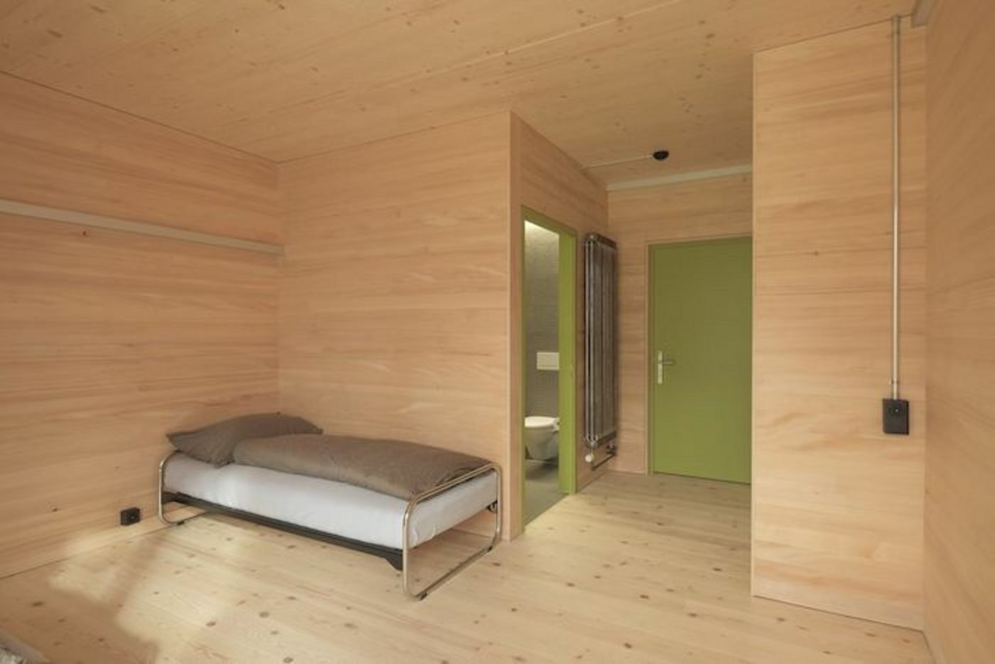 Ein Internat-Zimmer.