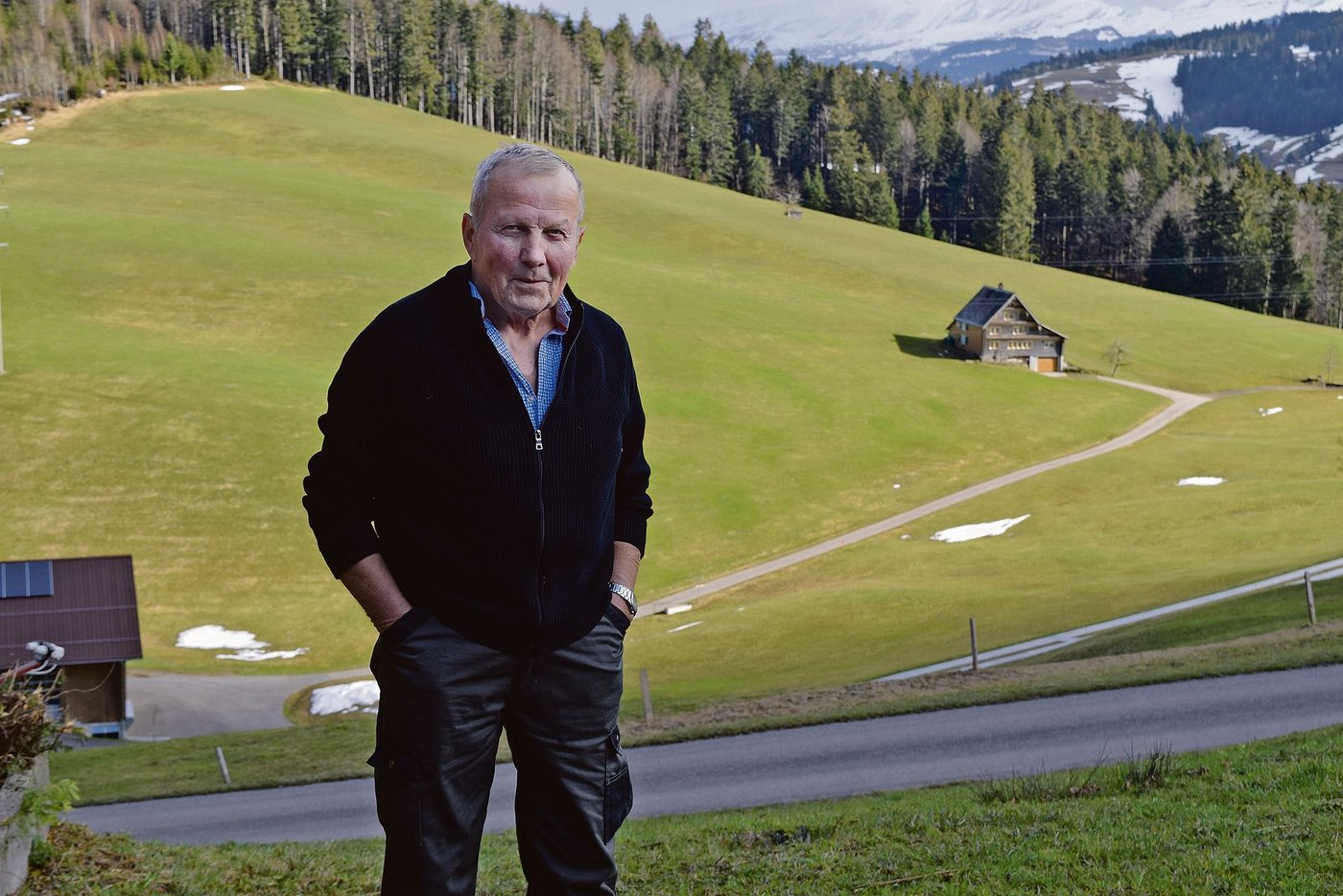 Heiri aus Wattwil im Toggenburg möchte seinen Lebensabend mit einer Partnerin verbringen. (Bild Stefanie Giger)