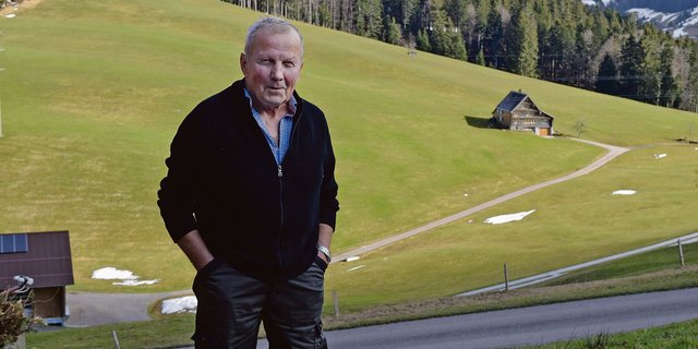Heiri aus Wattwil im Toggenburg möchte seinen Lebensabend mit einer Partnerin verbringen. (Bild Stefanie Giger)