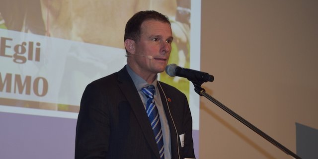 VMMO-Präsident Hanspeter Egli sprach am Freitag im Lindau zu den Delegierten. (Bild sgi)