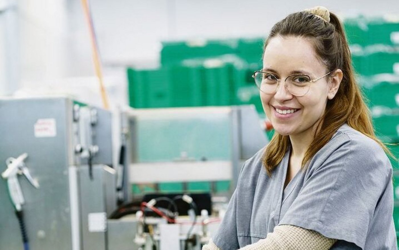 Ana Gomes arbeitet in der Kräuterverarbeitung bei der Egli’s frische Küchenkräuter AG. «Der Deutschkurs war sehr nützlich», sagt die Portugiesin.