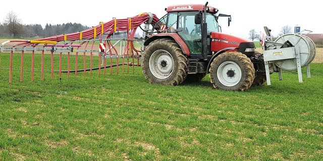 Die Gülletechnik wird immer professioneller.