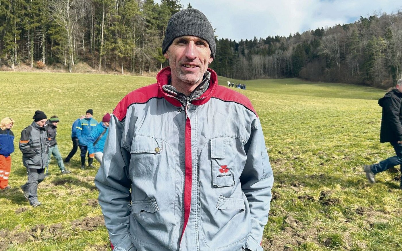 Christian Schwager setzt auf dichte Bestände.