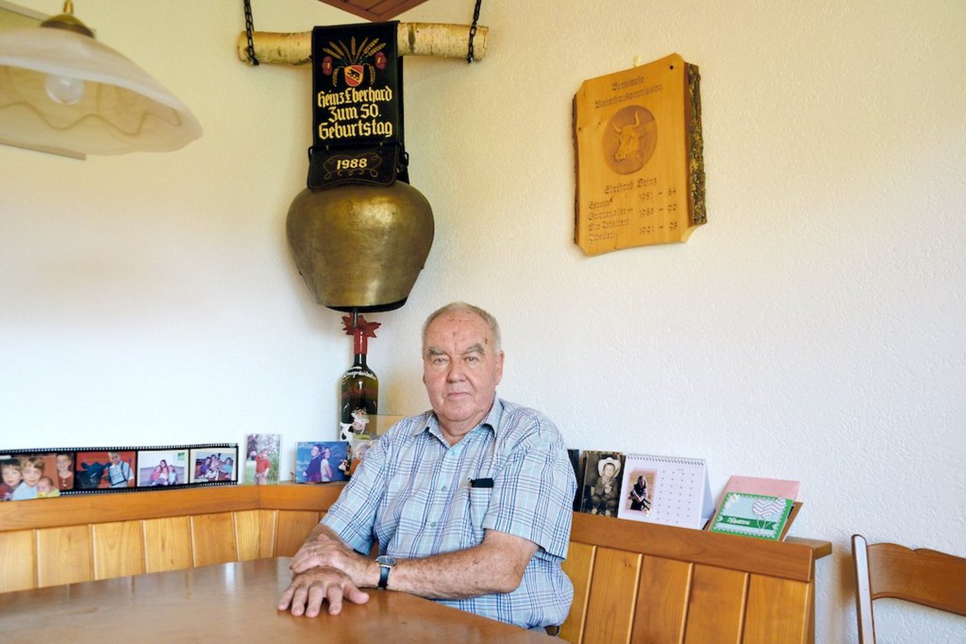 Der passionierte Viehzüchter und Experte Heinz Eberhard reist gedanklich zurück in die 1980er Jahre, die für ihn eine bewegte Zeit bedeuteten.  (Bild BauernZeitung/pf)