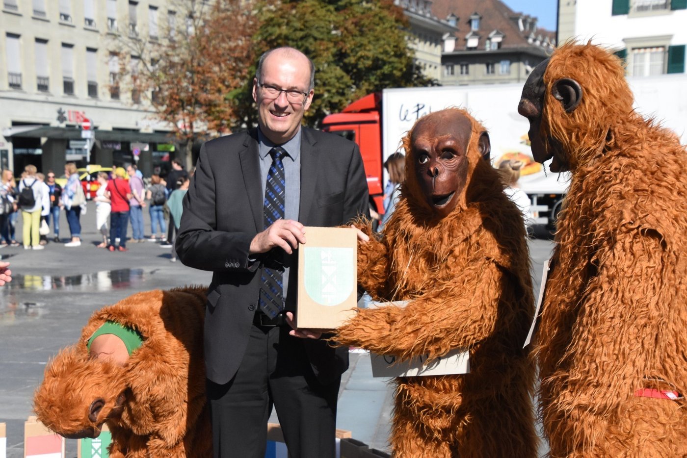 Die Palmöl-Koalition konnte innert kürzester Zeit zahlreiche Unterschriften sammeln. (Bild zVg)